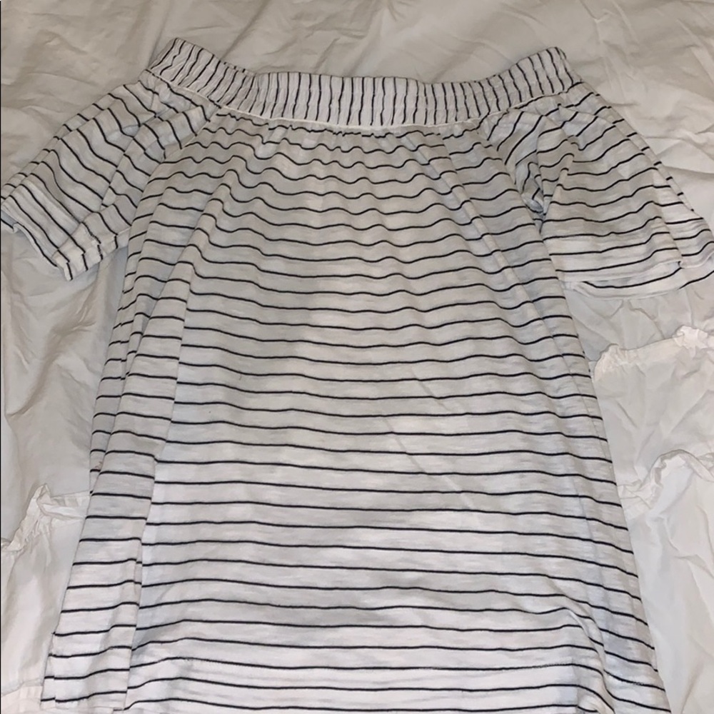 Super soft off the shoulder tee